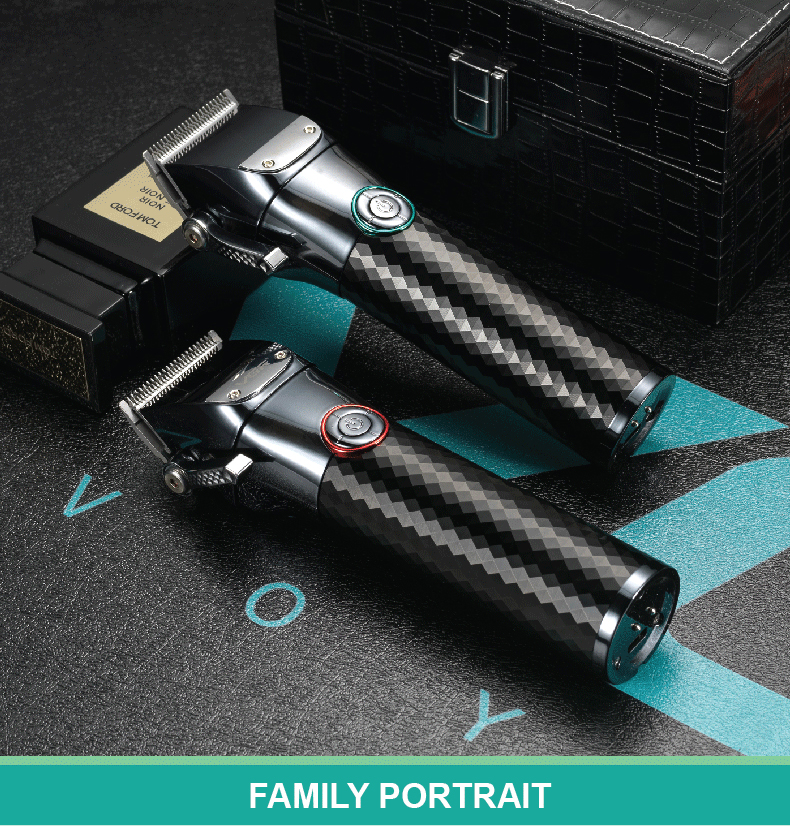 VGR Professional electric clipper, ultra-long battery life, LCD display base, charging, high-power shaving clipper 682 pic 8