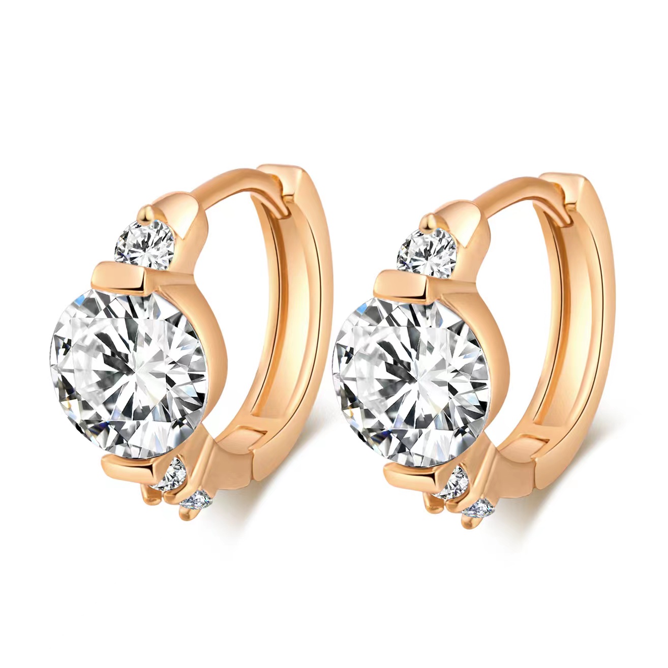 Butterfly ear clips, no ear piercings, ear studs, women's ins style, simple and small, elegant and high-end earrings, 2022 new trendy Yiwu -001 Jialiang Accessories details Picture