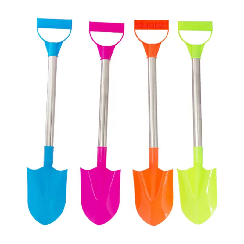 Wholesale children's toys, beach shovel sets, baby sand shoveling and soil digging, cassia seed playing tools, street stall supermarket supply Application Scenario