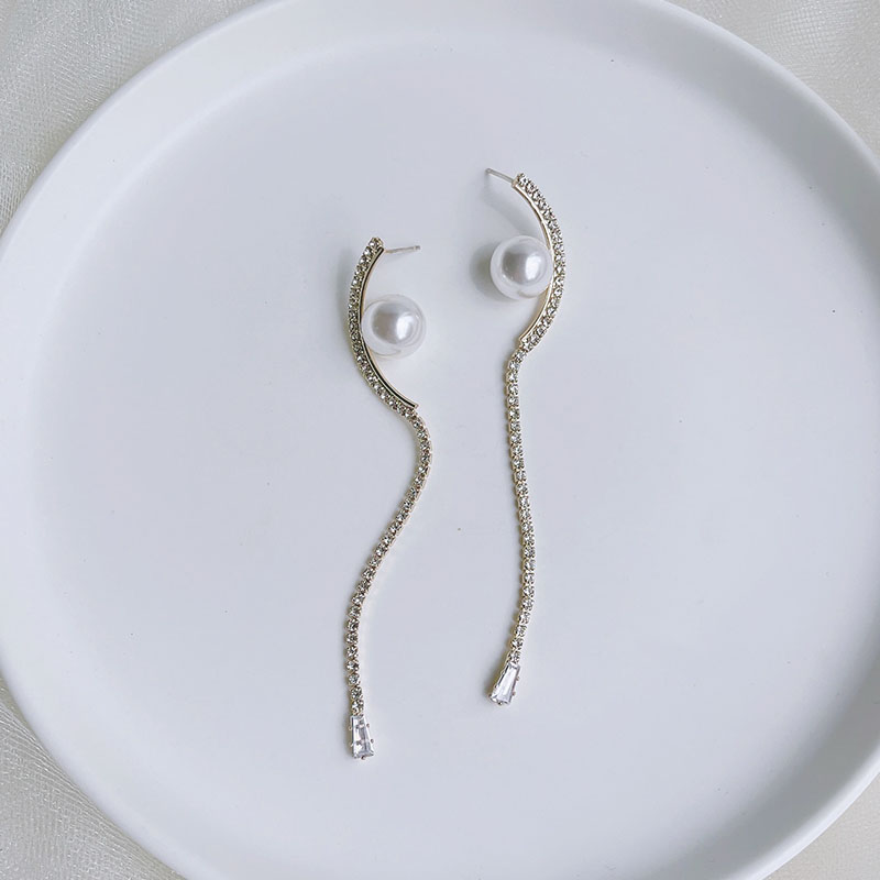 银针/流苏/珍珠白底实物图