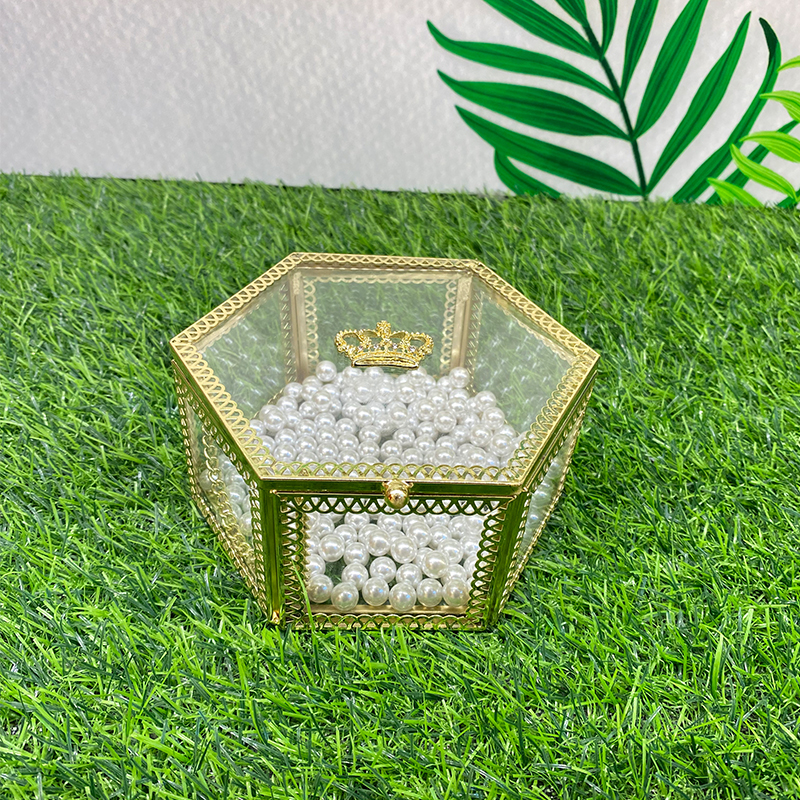 Jewelry box, jewelry storage box, transparent storage box details Picture