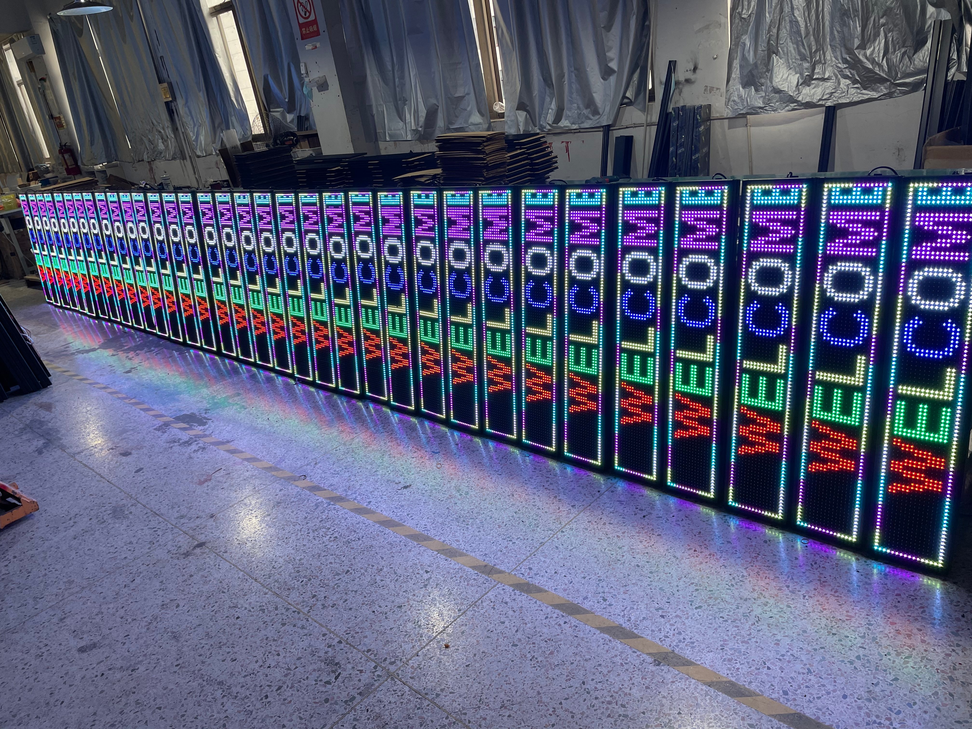 Color display screen