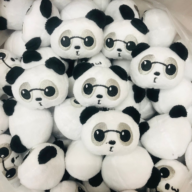 Senbao Monkey 01 Panda Plush Pendant Dolls, wedding gifts, scattering dolls, clothing accessories, cartoon bouquets and accessories