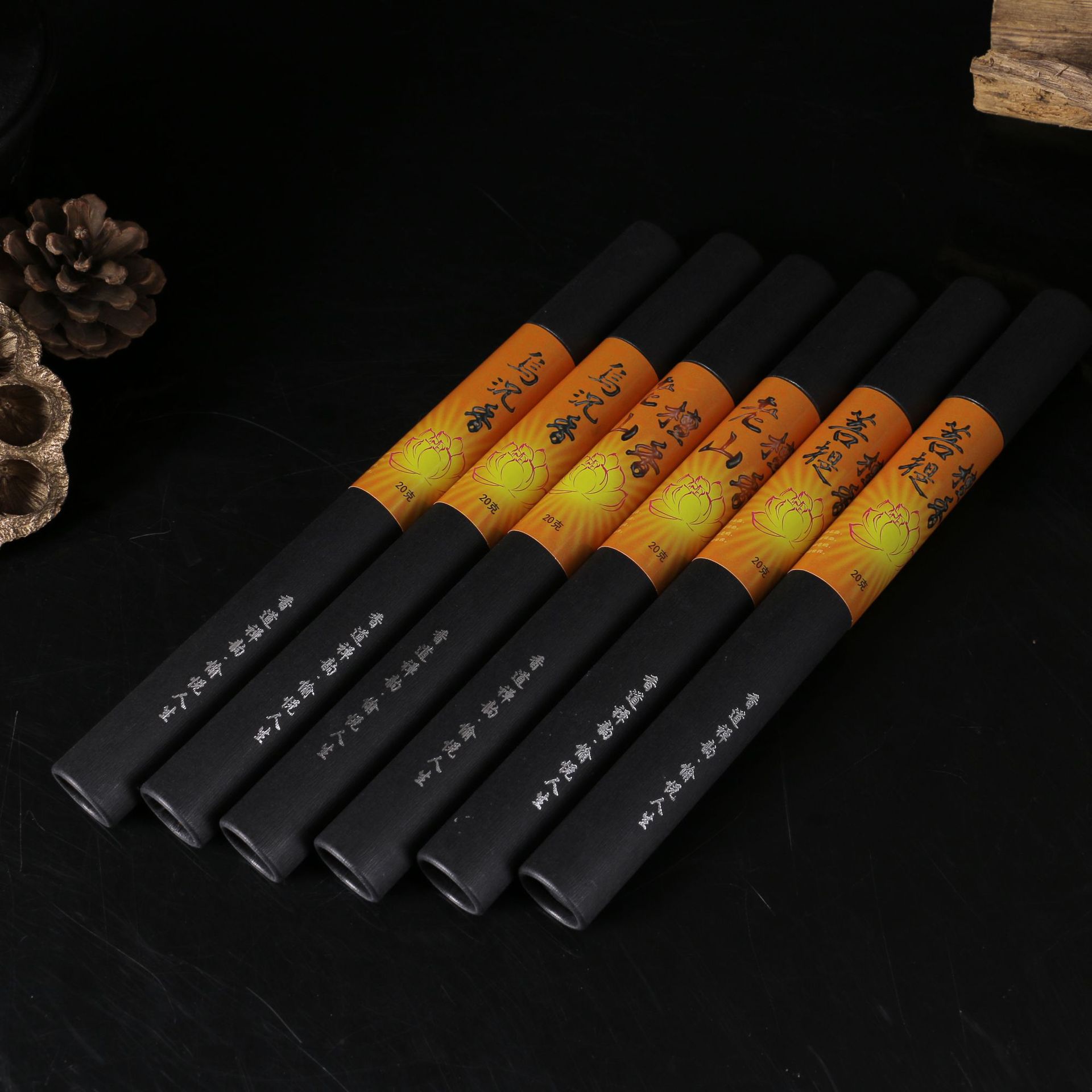 OEM private label 20g incense sticks, sandalwood incense tubes, agarwood, Indian incense, Buddha worship incense, incense offering factory wholesale, factory private label customization, natural Xingzhou agarwood, bamboo stick incense, incense offering, home Buddha worship incense, temple deity worship incense sticks
