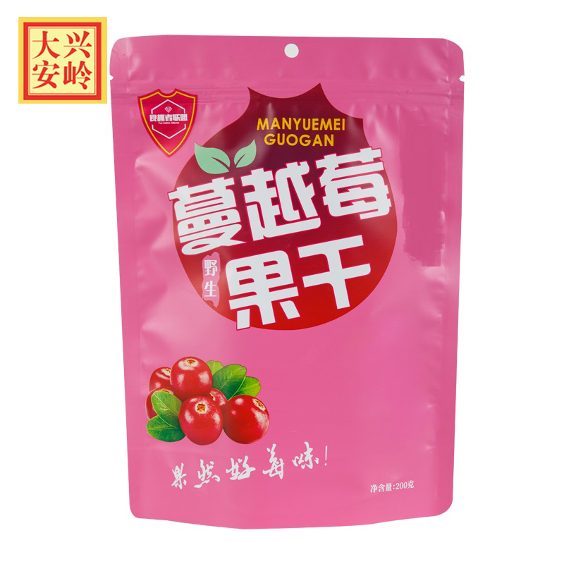 200g of sugar-free cranberry dried fruits from the Greater Xing 'an Range Food Fun Alliance Item Picture