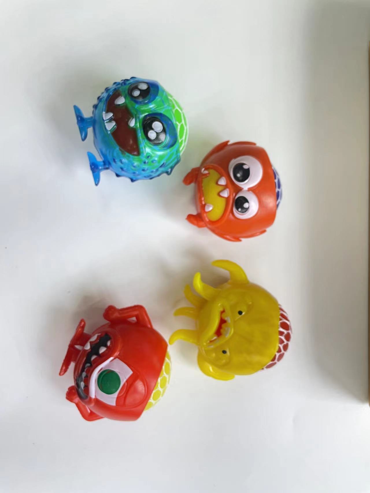 欣飞塑胶玩具搞笑葡萄球发泄玩具怪物葡萄球2895-57图