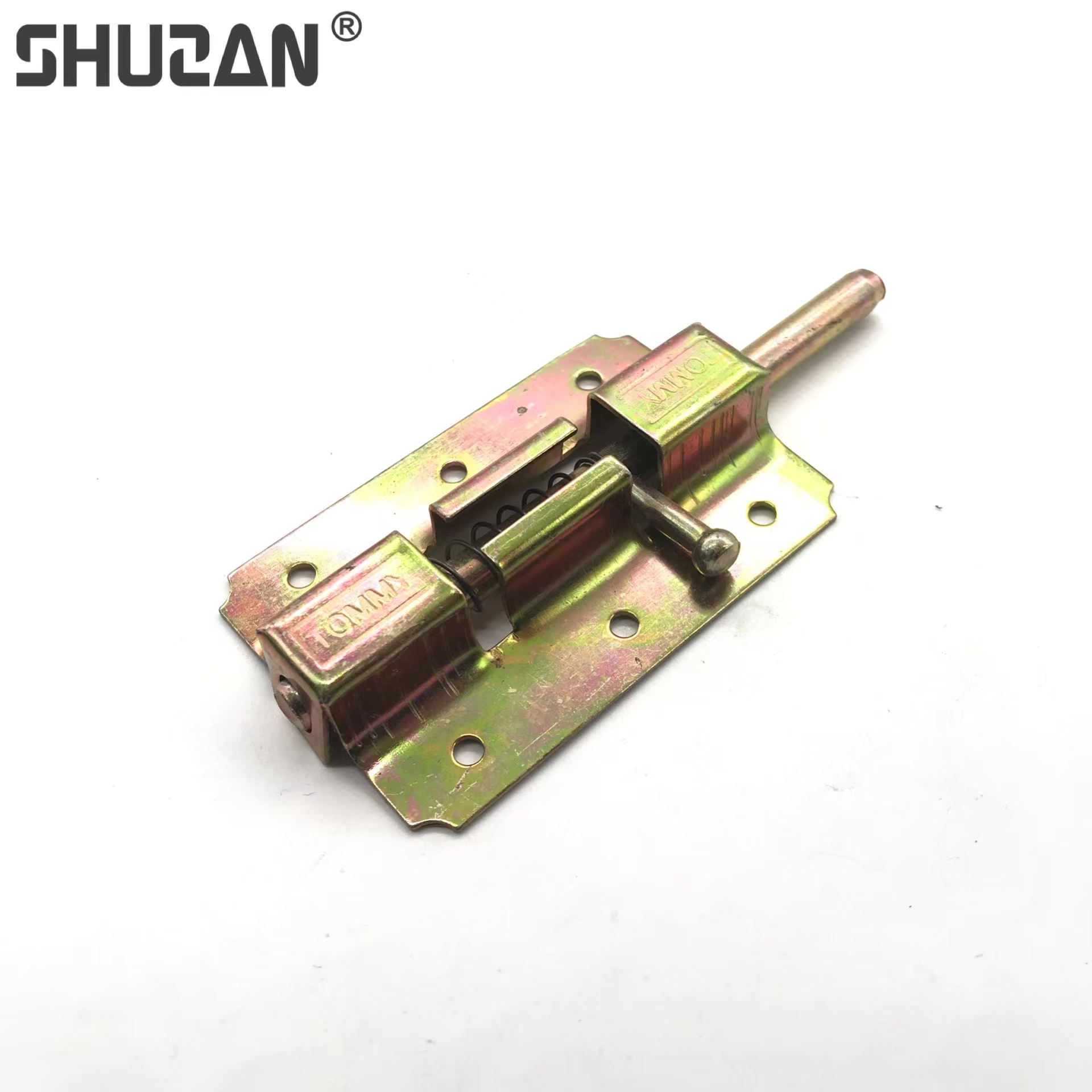 Shuzan 304 dust collector, pin tube, exposed pin, aluminum pin lock, thickened double and double door, floor plug dust collector, bathroom, wardrobe, door and window hardware accessories, model C3 003 details Picture