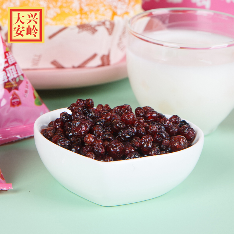 200g of sugar-free cranberry dried fruits from the Greater Xing 'an Range Food Fun Alliance Application Scenario