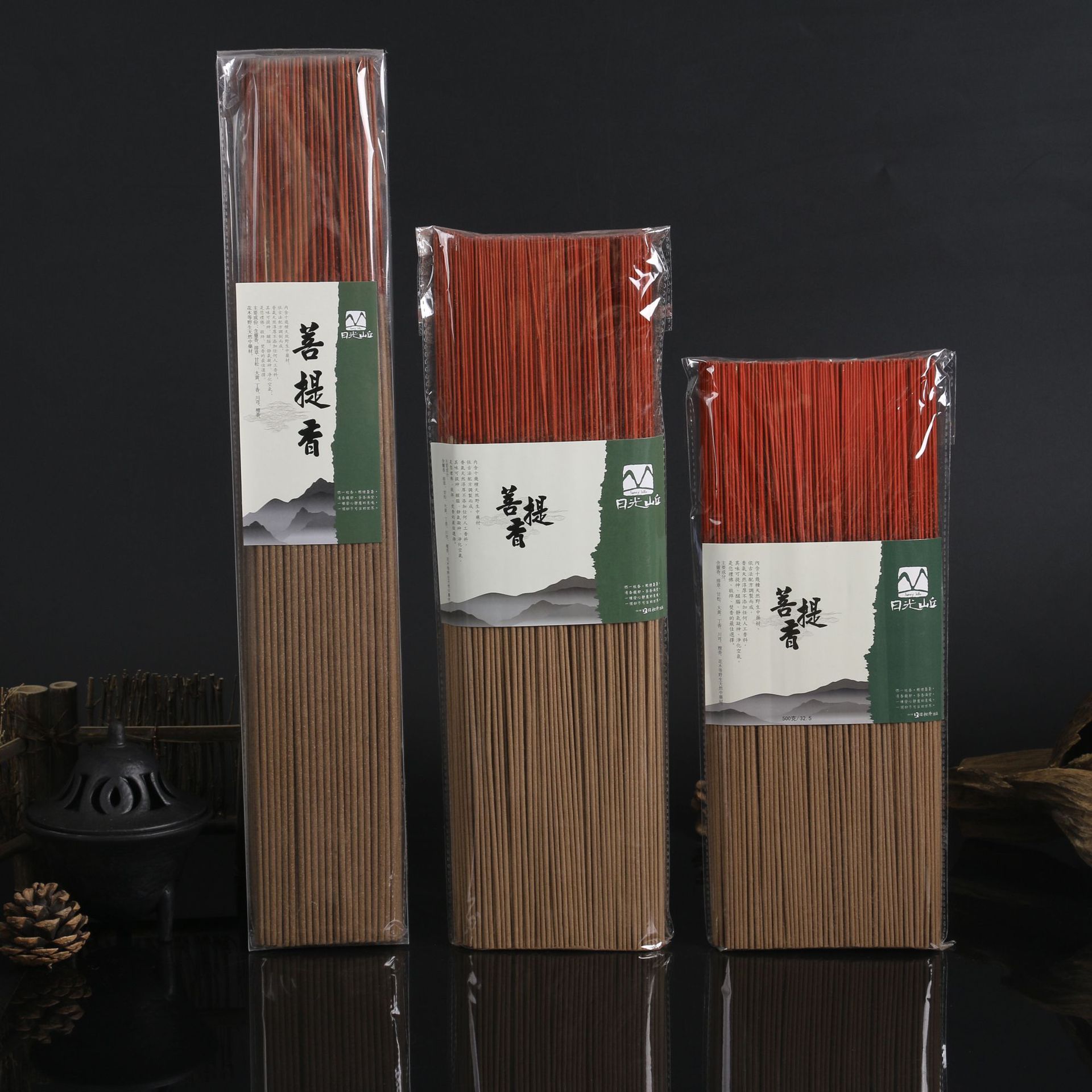 Taiwan Sun Hill Sun Bodhi Incense, Bamboo Stick Incense, Standing Incense, Health Incense, Indoor Buddhist Hall Incense, Buddha Worship Incense, Buddha Worship Incense, Bodhi Bamboo Stick Incense 500g, Worship Incense, Light Smoke Indoor Incense, Buddha Worship Sandalwood Incense Manufacturer wholesale Application Scenario