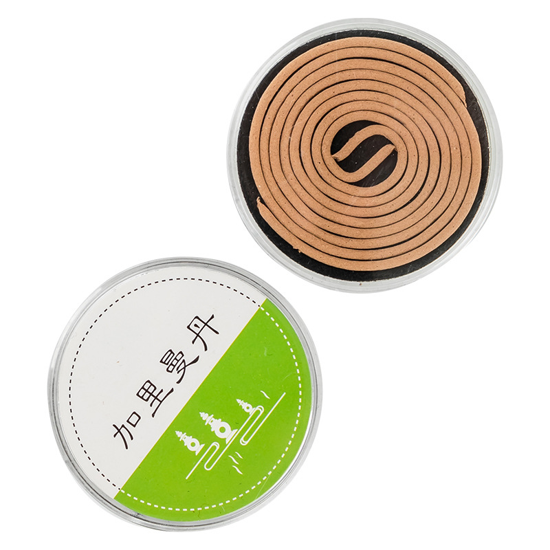 Wholesale of incense coils, natural agarwood and old mountain sandalwood incense coils, household incense for deodorizing and purifying the air, outdoor travel box packaging, household sandalwood incense coils, Buddha worship incense, agarwood incense coils for deodorizing, wholesale of Indian old mountain sandalwood incense coils Specification image