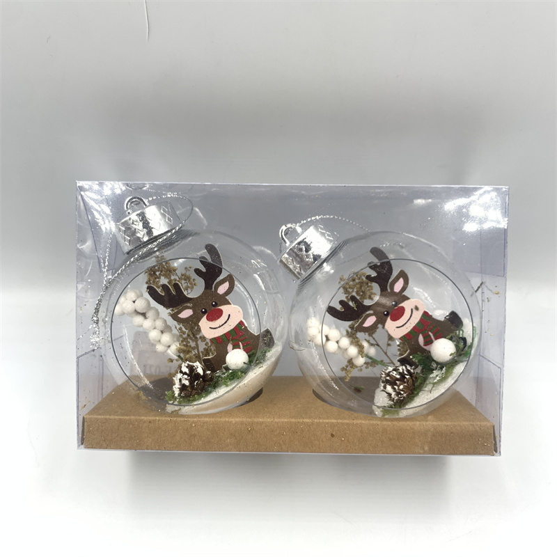 圣诞挂件/透明球/圣诞装饰细节图