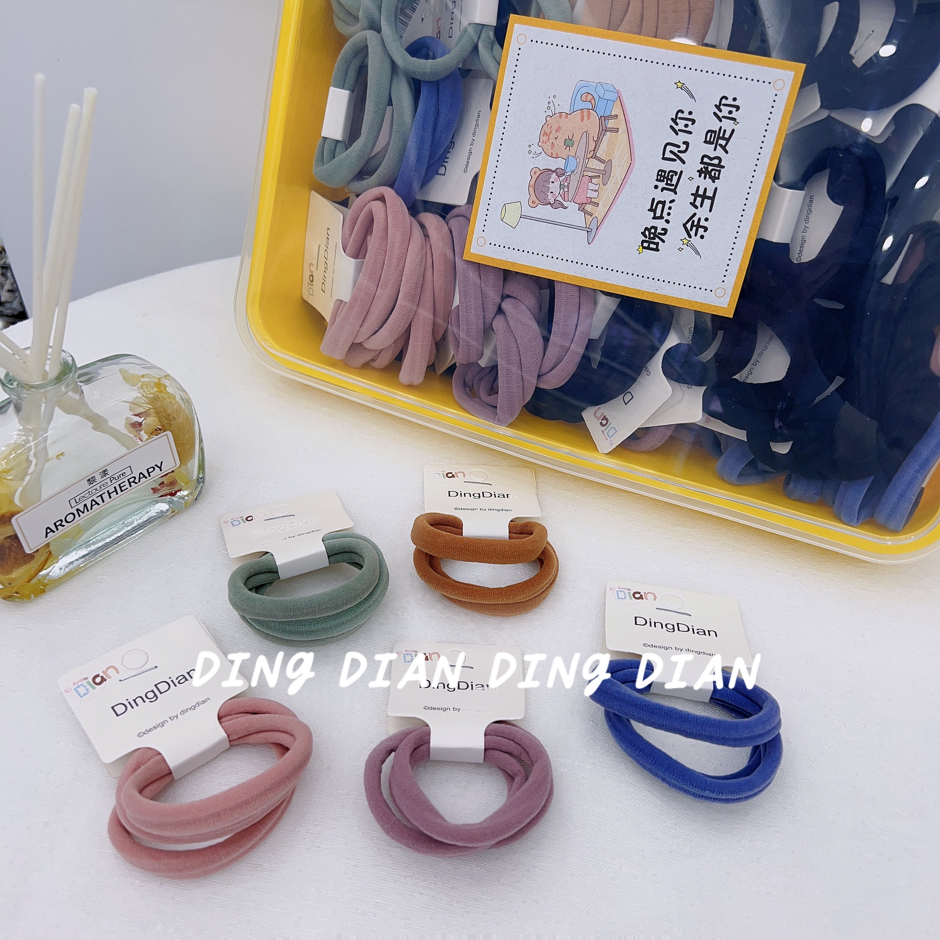 皮筋 发绳/毛巾圈/头扎产品图