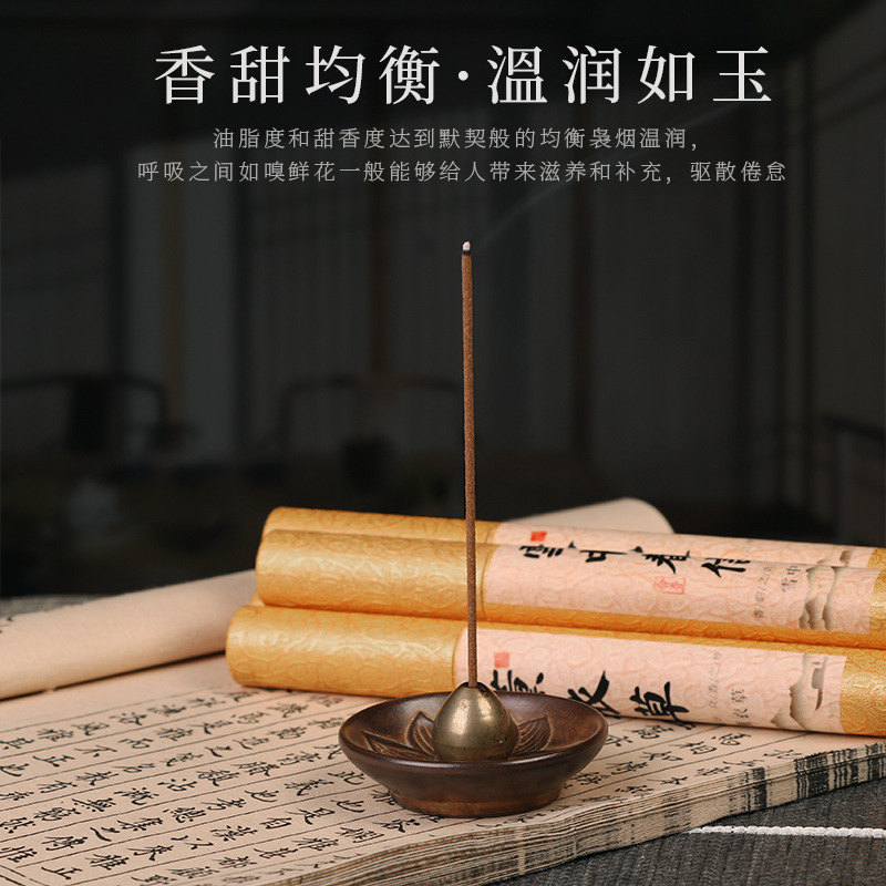 Natural incense sticks, such as goose pear, incense, incense, spring in the snow, osmanthus, lavender, thick plum blossom, combined incense, manufacturer wholesale, private label customization, manufacturer wholesale, cylindrical incense sticks, natural sandalwood, Nha Trang, agarwood, mugwort, cliff cypress Specification image