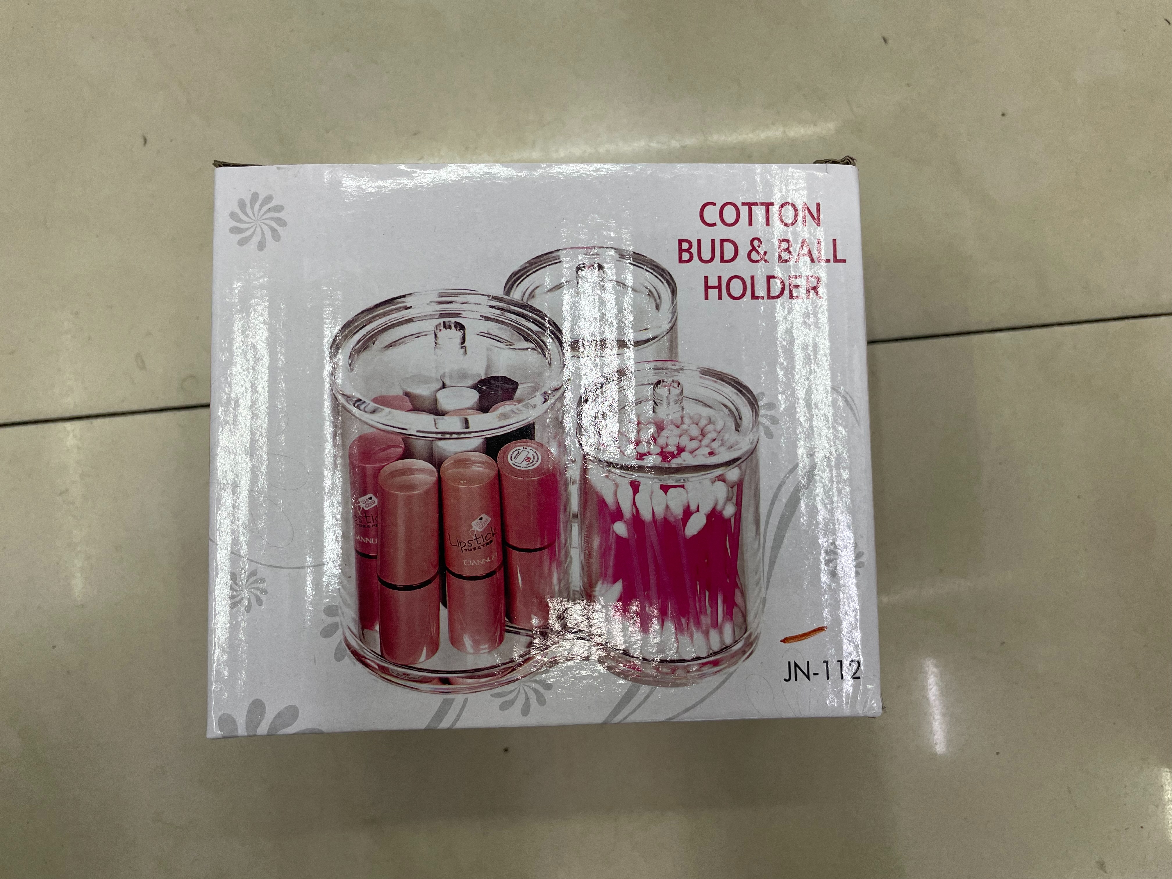 三件套化妆盒 储物盒 零食盒 3件套 化装架 棉签盒 三连杯