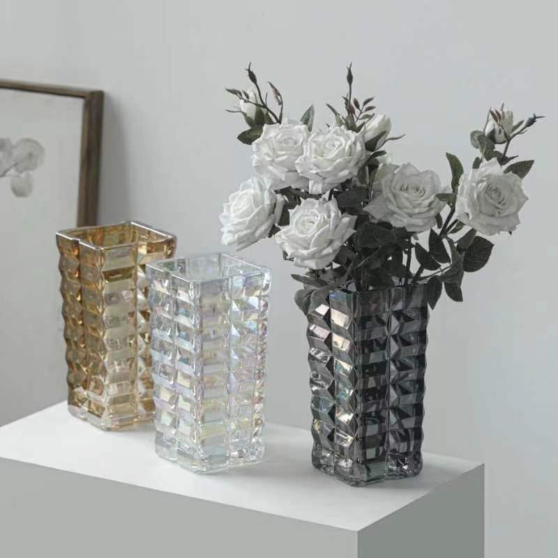 玻璃花瓶/水培植物花插/水晶玻璃花瓶产品图