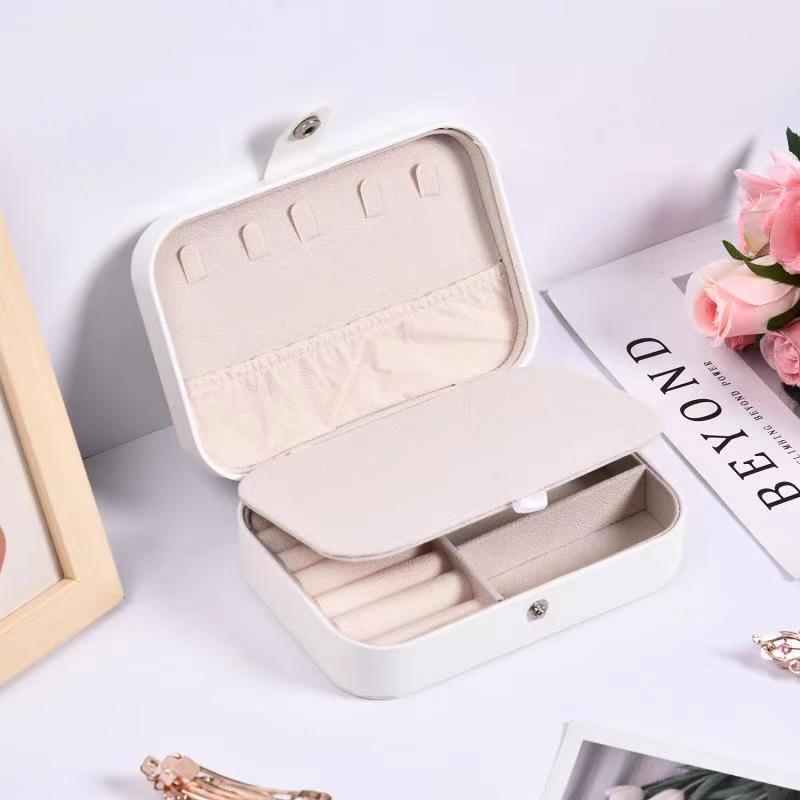 PU double-layer convenient jewelry packaging box details Picture