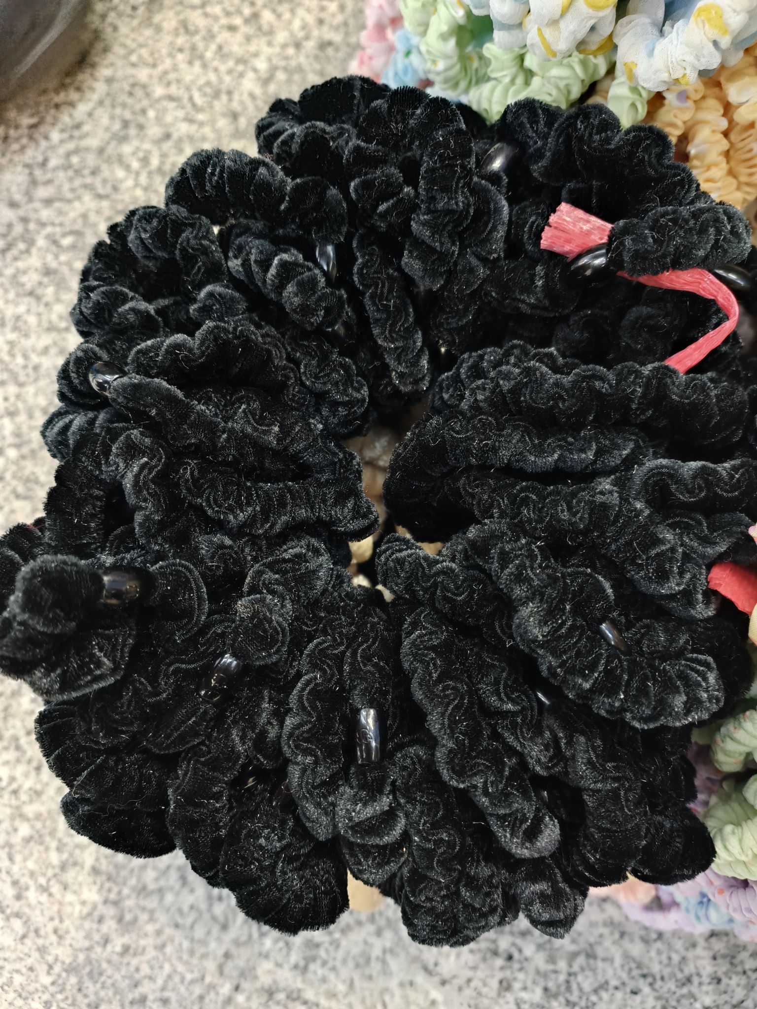 爆款大肠圈细节图