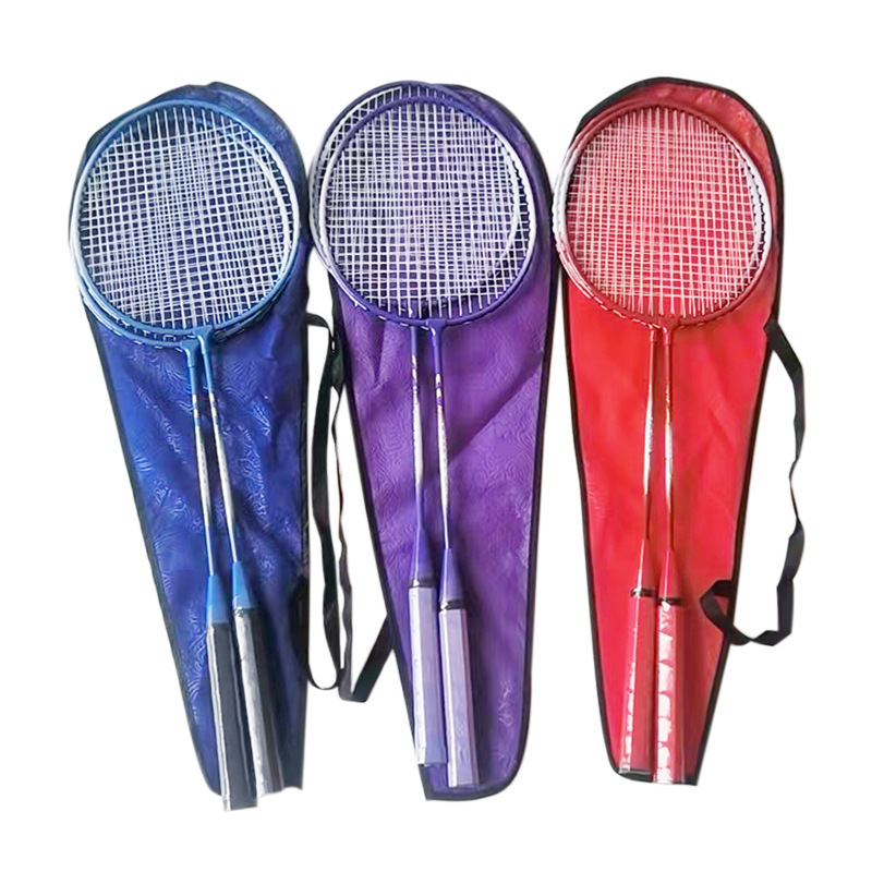 Adult iron alloy integrated racket details Picture