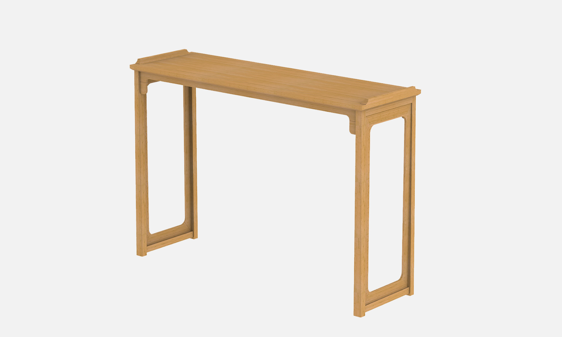 至为家居严选龙门案家具套装竹制家具凳子边柜