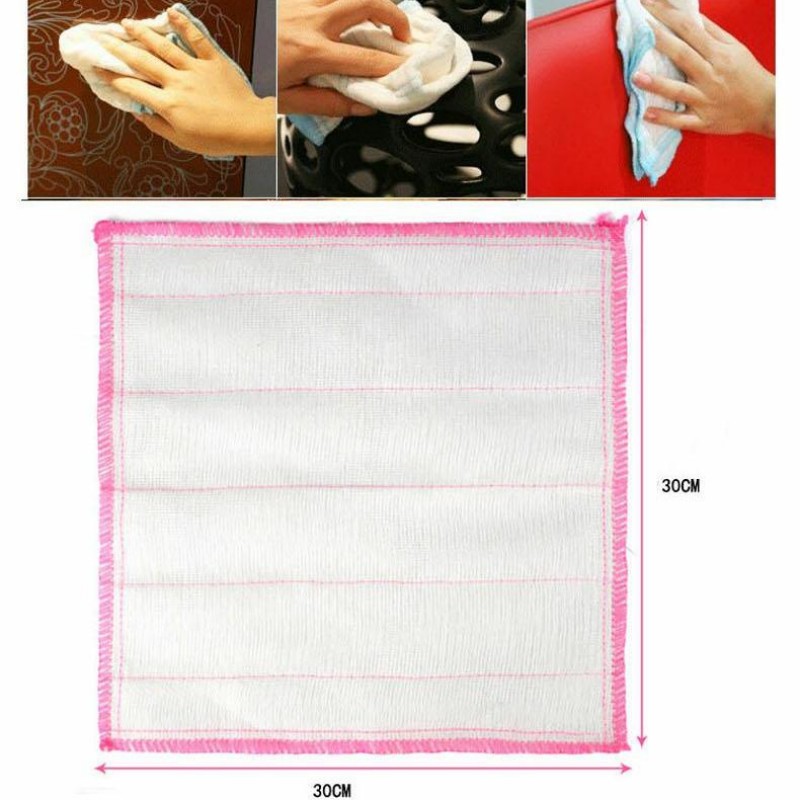 日用百货/洗碗布白底实物图