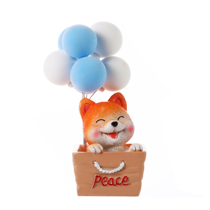 Factory direct sales of cartoon cute Shiba Inu confession balloons, car ornaments, home and living room ornaments, creative Instagram cute gifts Application Scenario