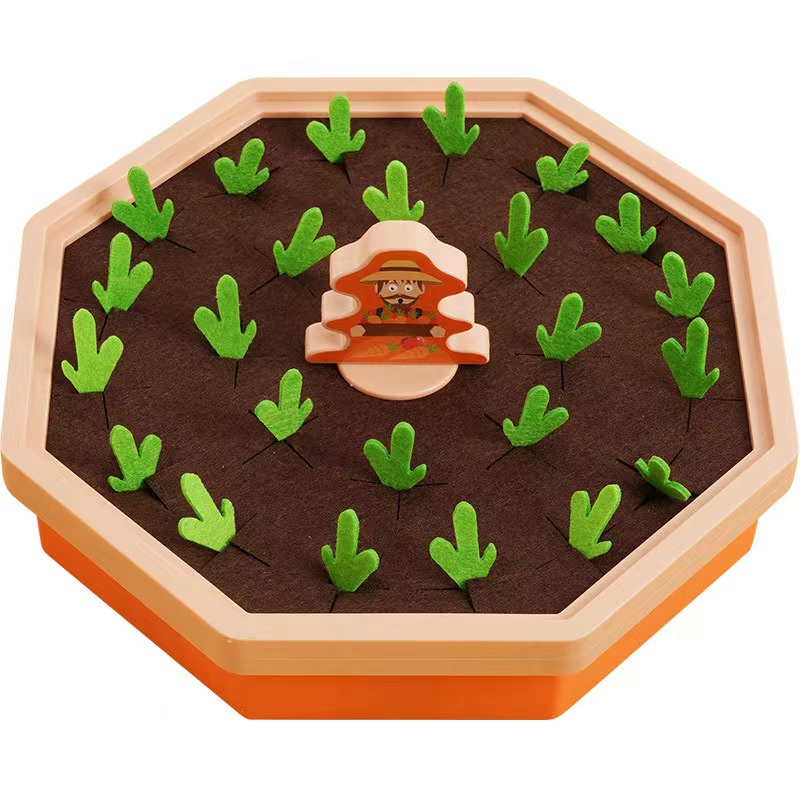 Radish pulling toy, children's toy, infant early education and intelligence, boys' fun, girls' tabletop game teaching aid, baby Application Scenario