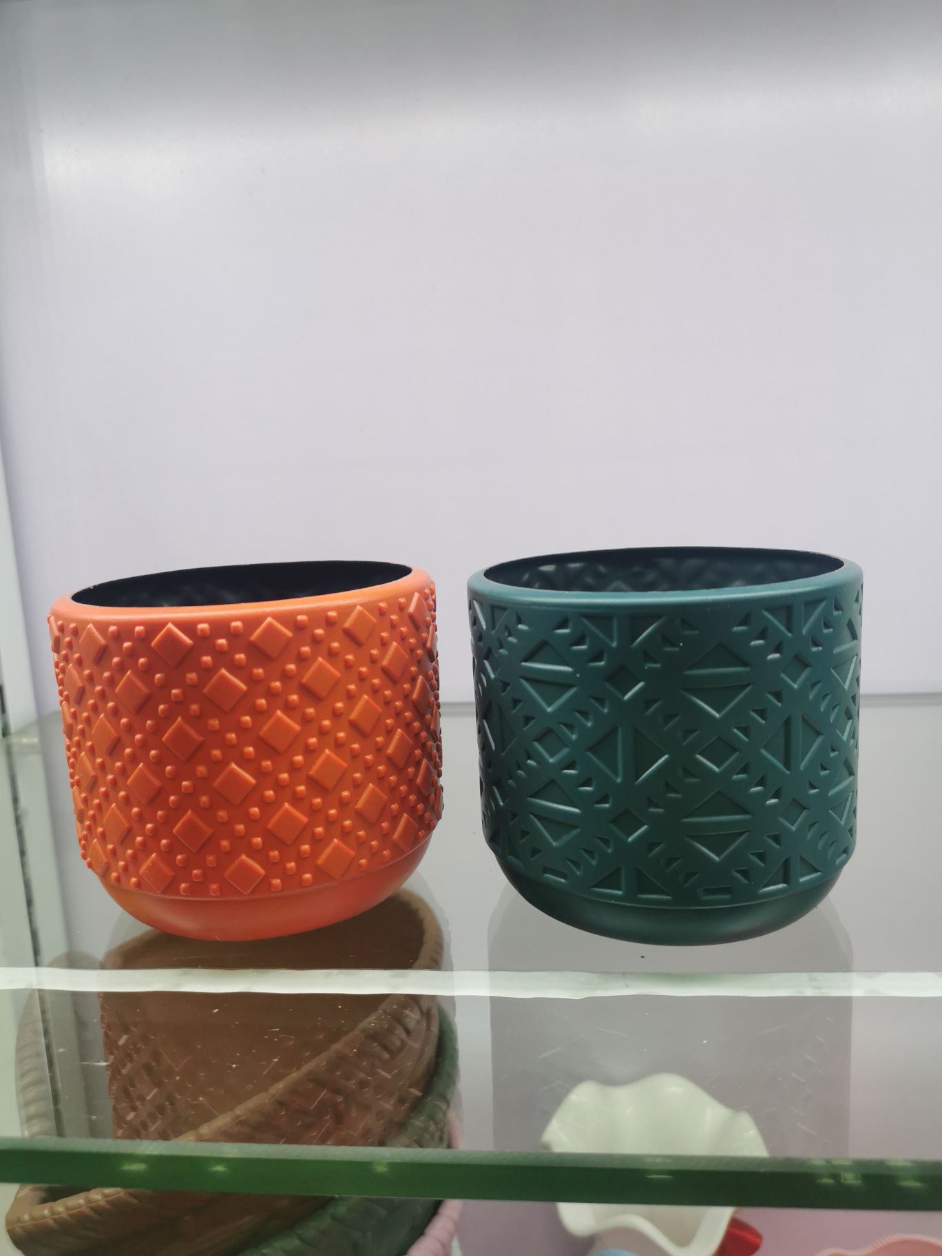 PE plastic flowerpot details Picture