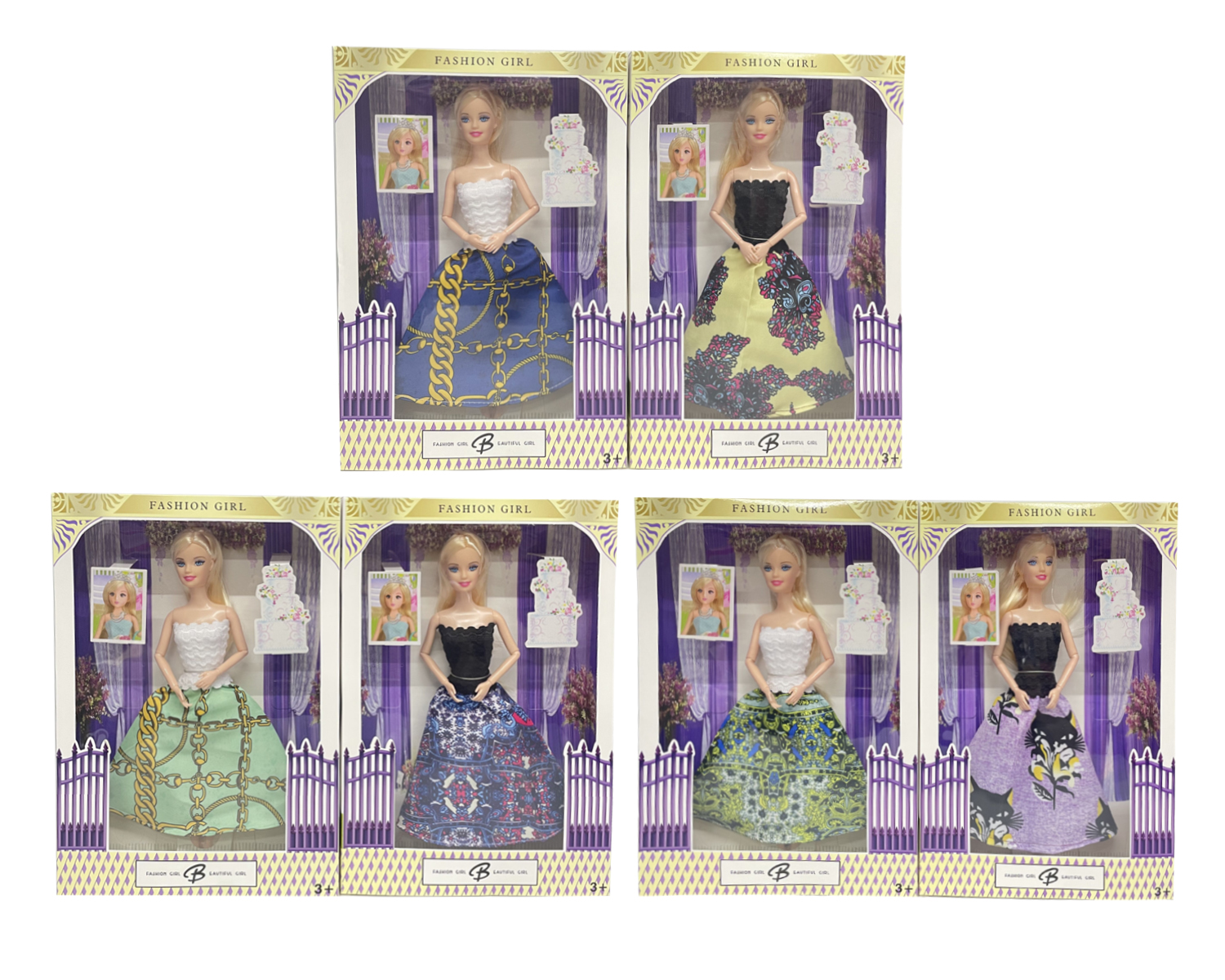 11-inch dress doll details Picture