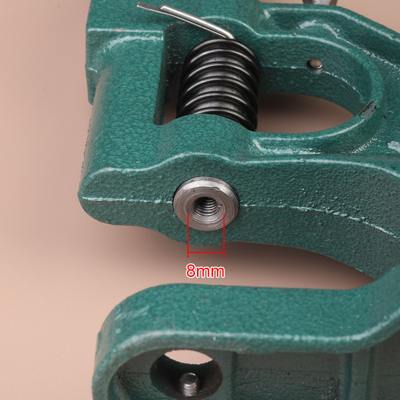 手压纽扣机/纽扣安装机器/铸铁压扣机白底实物图