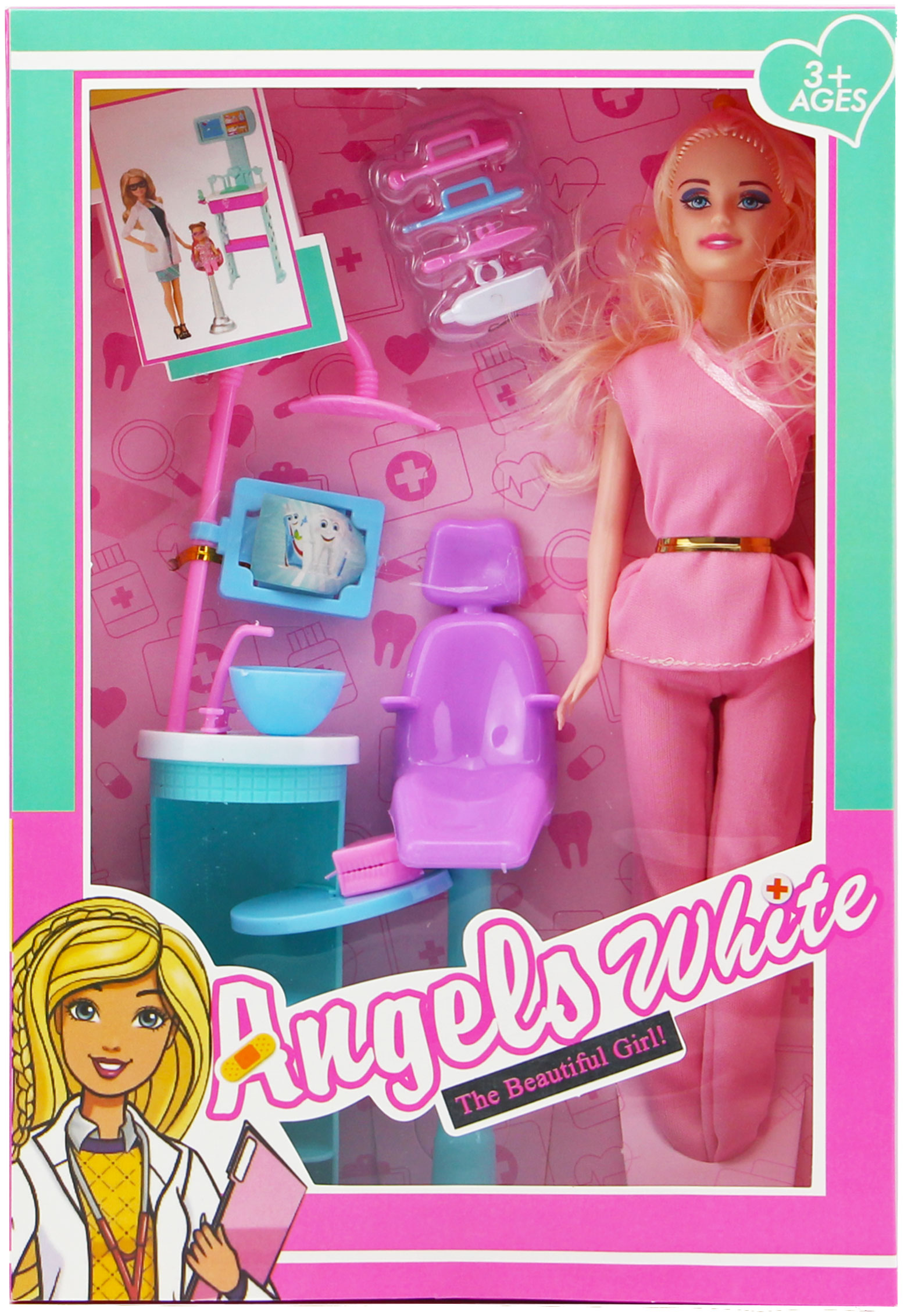 11-inch dentist's set doll details Picture