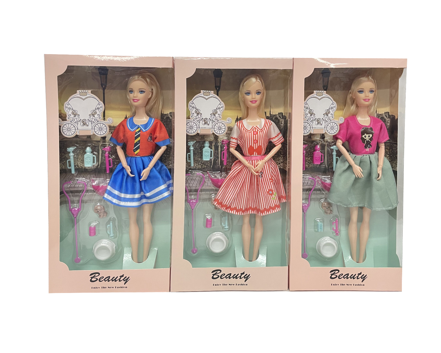 11-inch doll with medical equipment