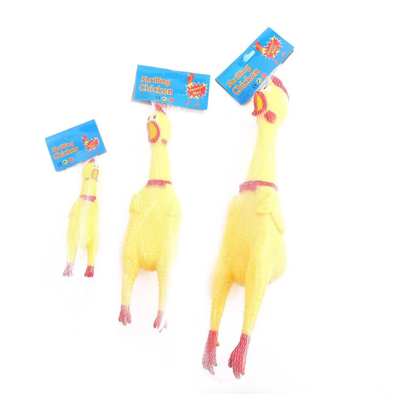 Screaming chicken/Screaming chicken/venting chicken playing pranks and making sounds toy wholesale vinyl chicken Application Scenario