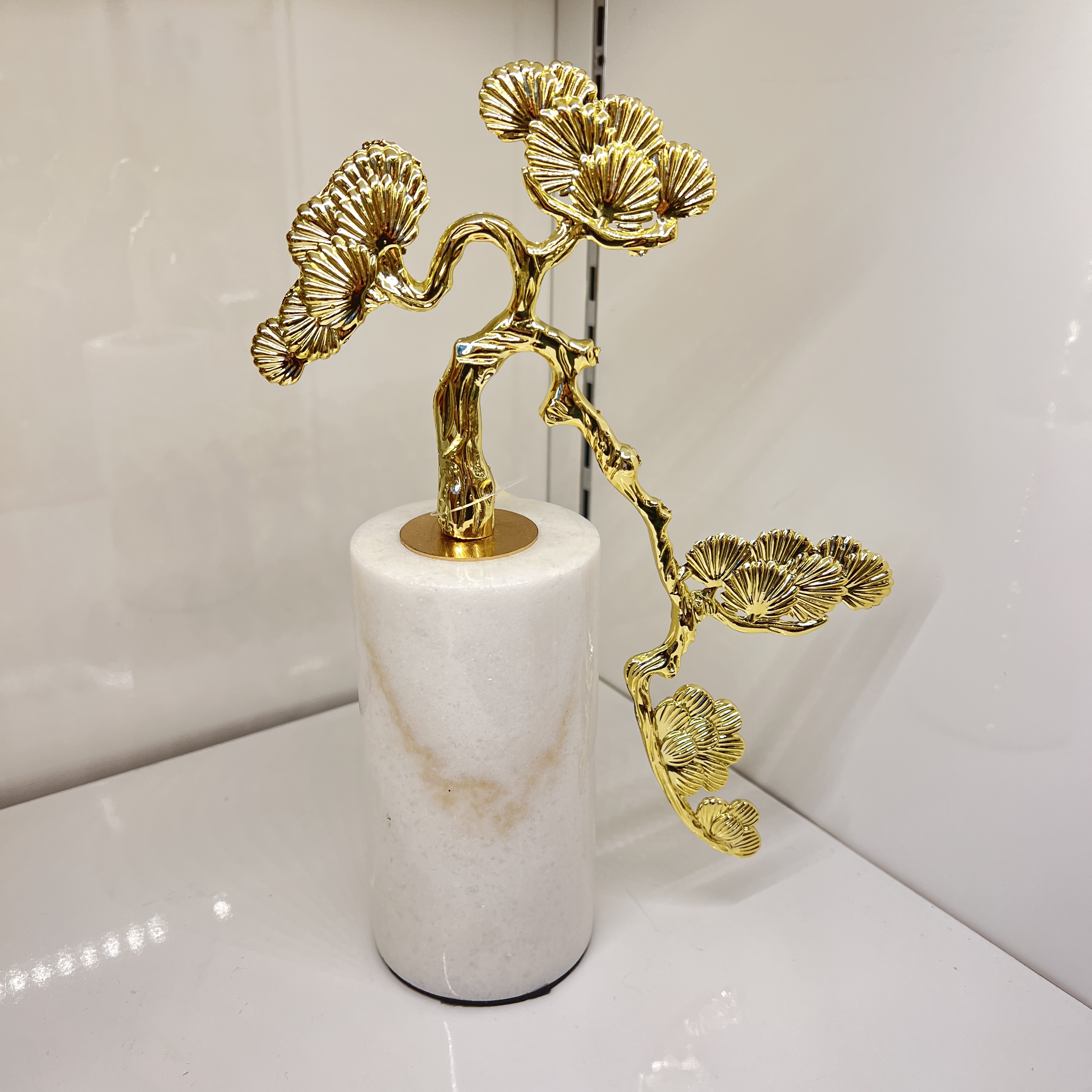 Beiyi Vases, metal iron handicrafts, other decorative items, marble, ginkgo trees, 03