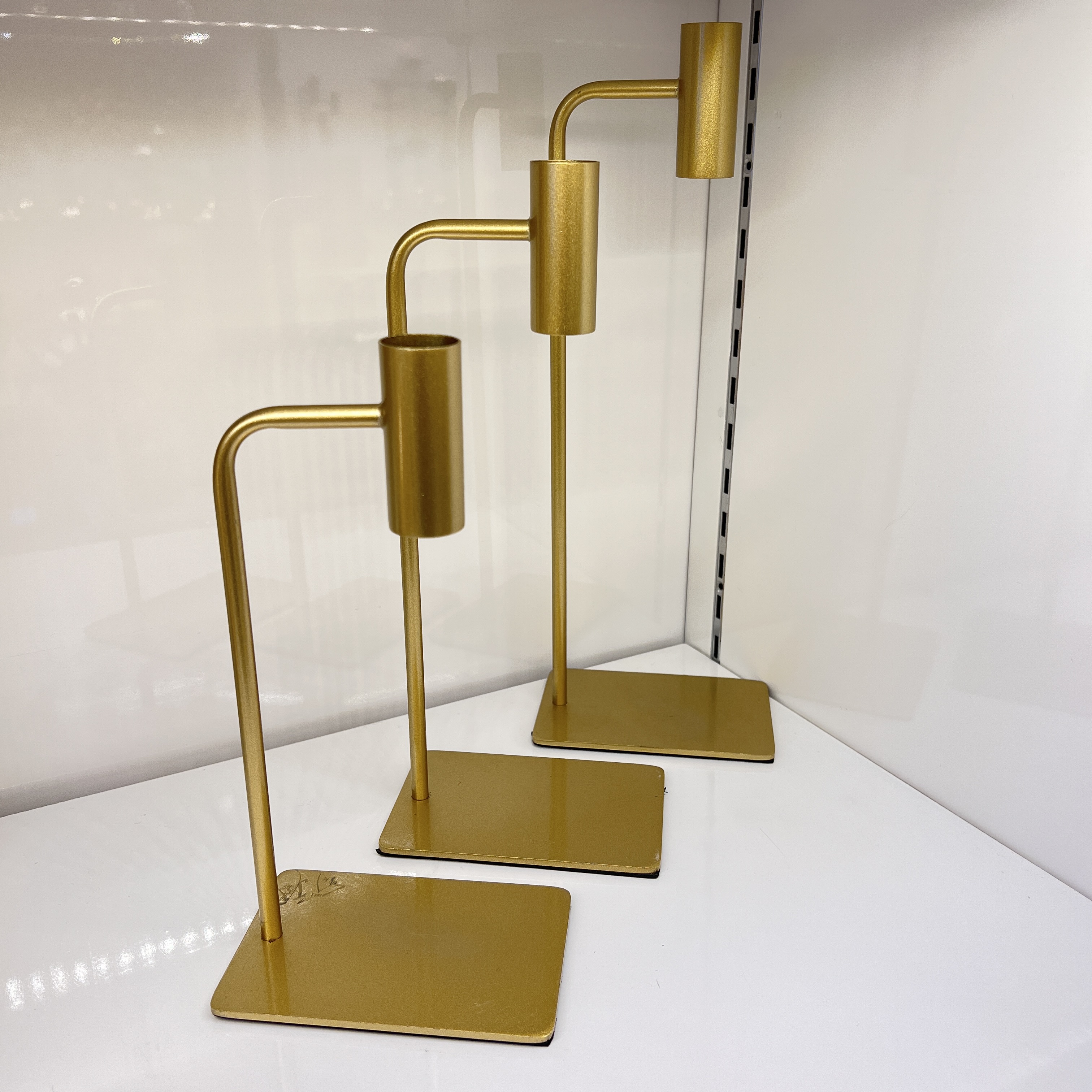 Beiyi Vase Metal Iron Handicrafts Other Decorative Ornaments Three-piece Set Candlestick 09