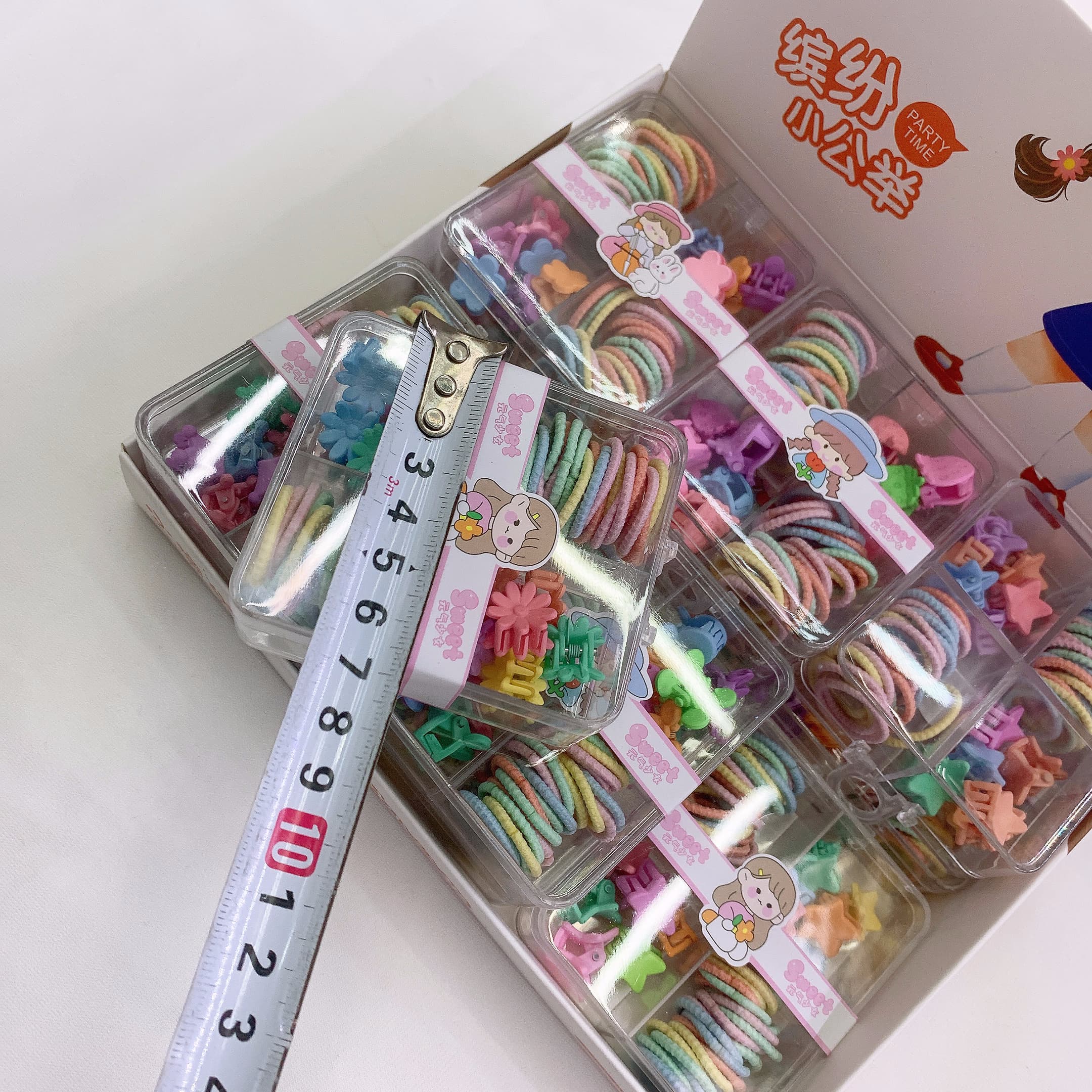 发夹/抓夹/米夹白底实物图