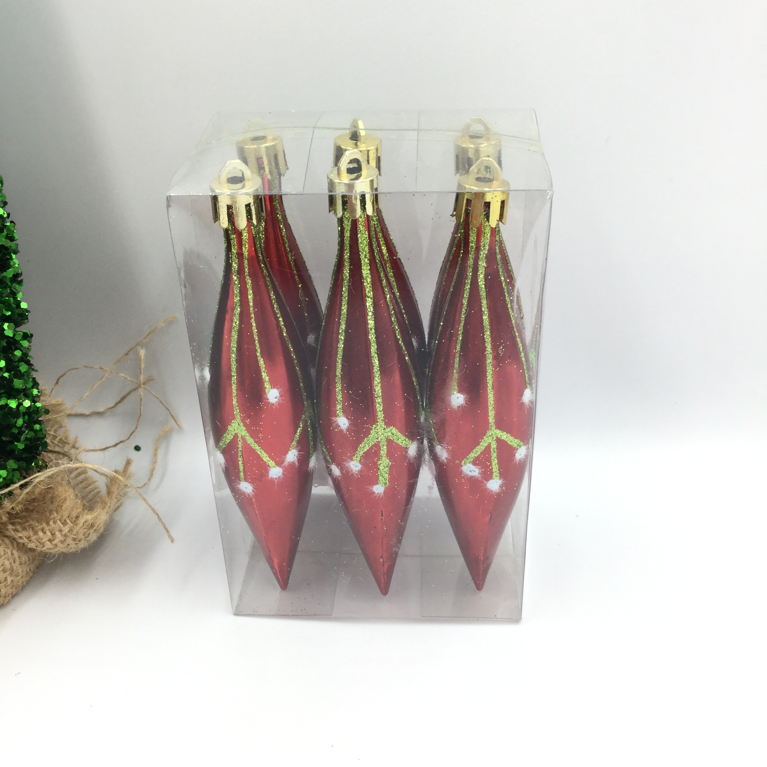 圣诞挂件/圣诞装饰/圣诞节白底实物图