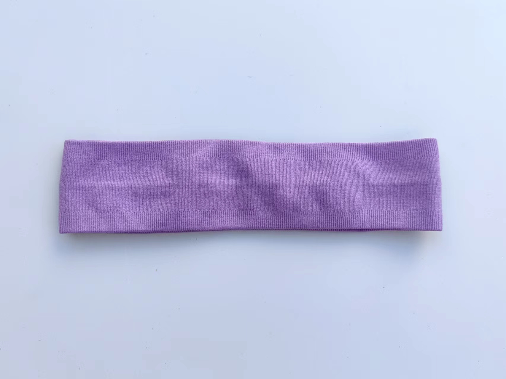 New knitted yoga sports purple headband basketball headscarf for men and women, fitness and sports