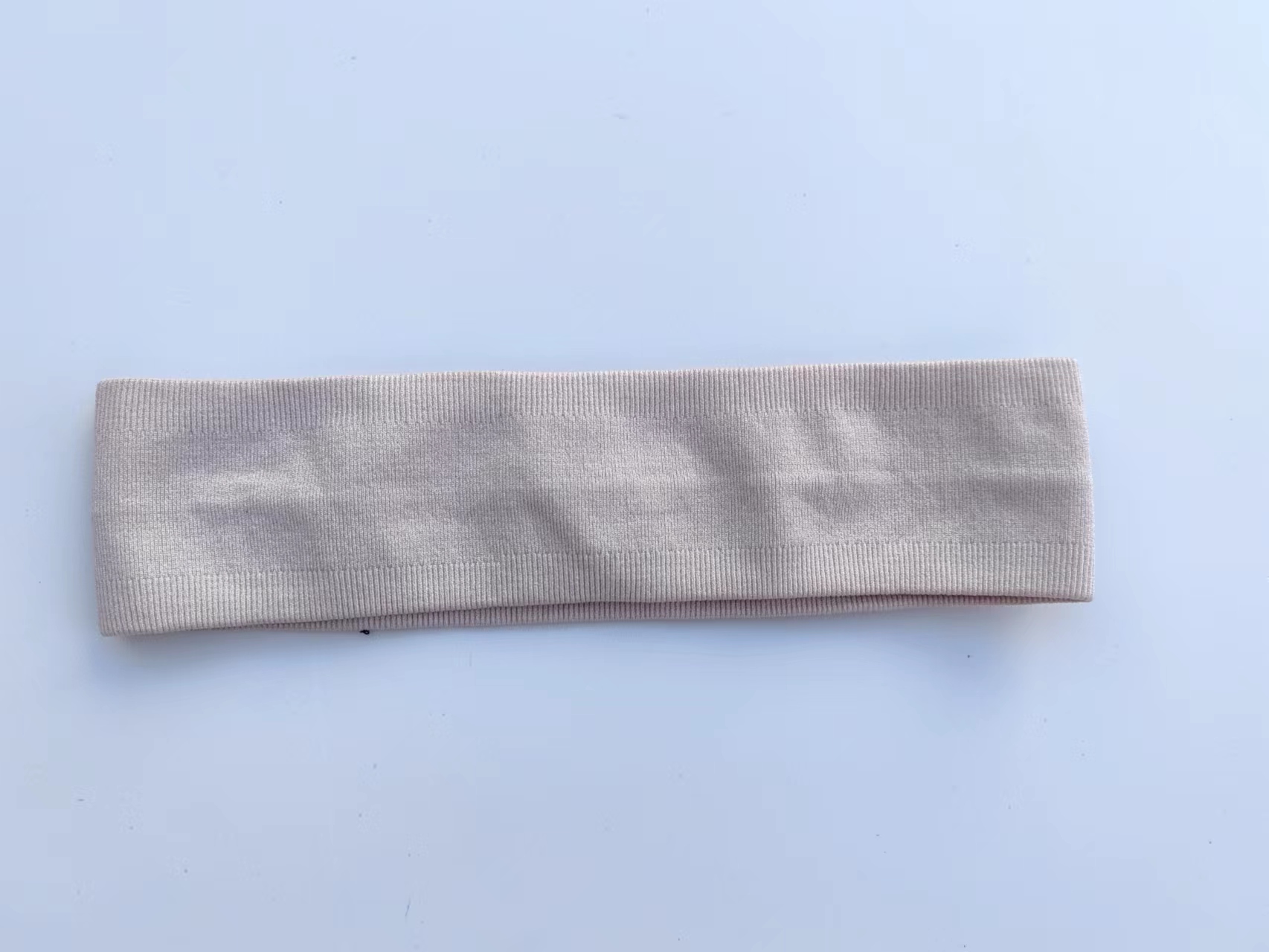 New knitted yoga sports beige hair basketball headscarf for men and women, suitable for sports and fitness