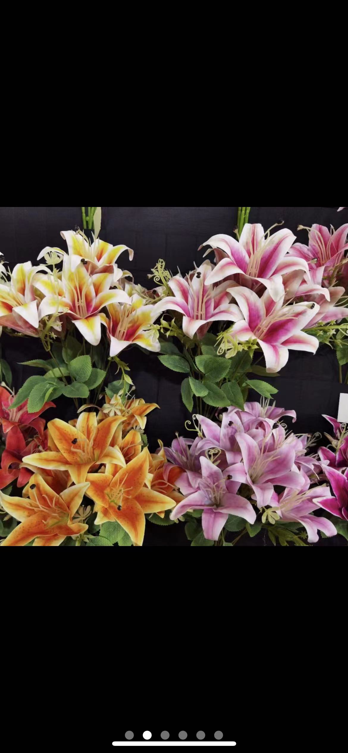 Mingjun Flower Shop 104016B Artificial Flower Bouquets, artificial plants, Artificial green plants, flower arrangements, Decorative Silk Flowers, Plastic Flowers, 53