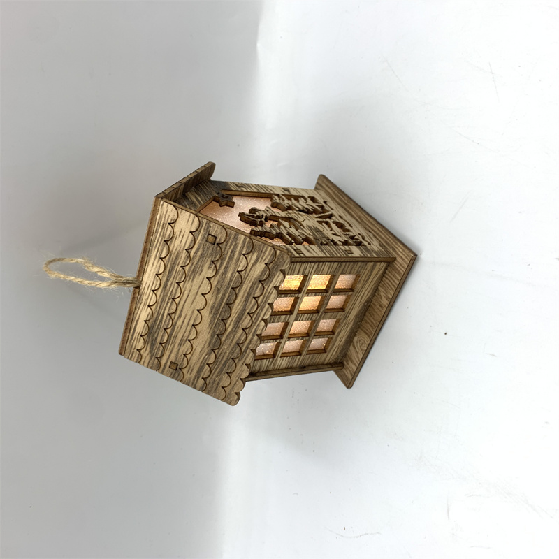圣诞节装饰/圣诞挂件/带灯房子产品图