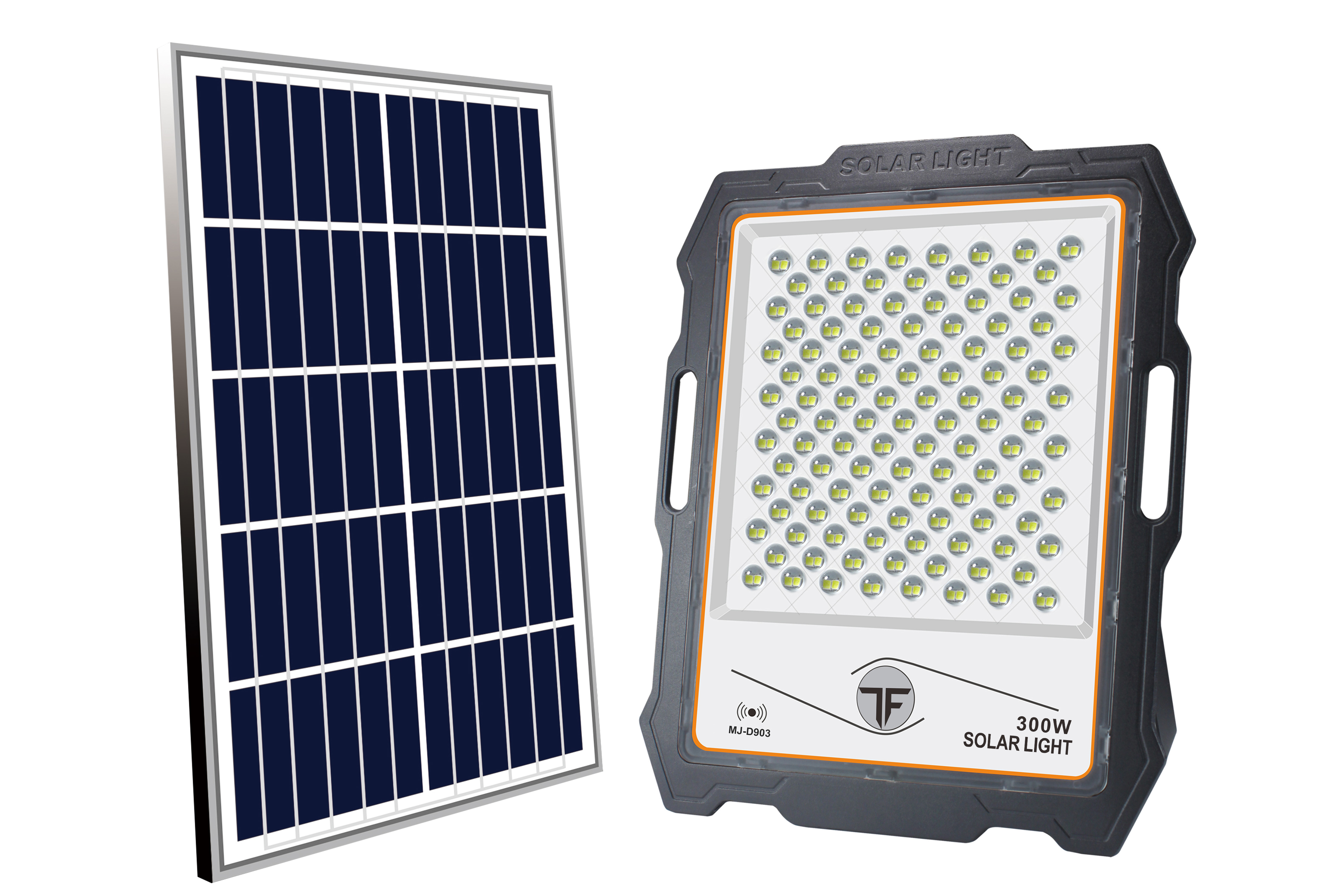 Solar lamps, outdoor courtyard solar floodlights, optical lenses - Transformers Specification image