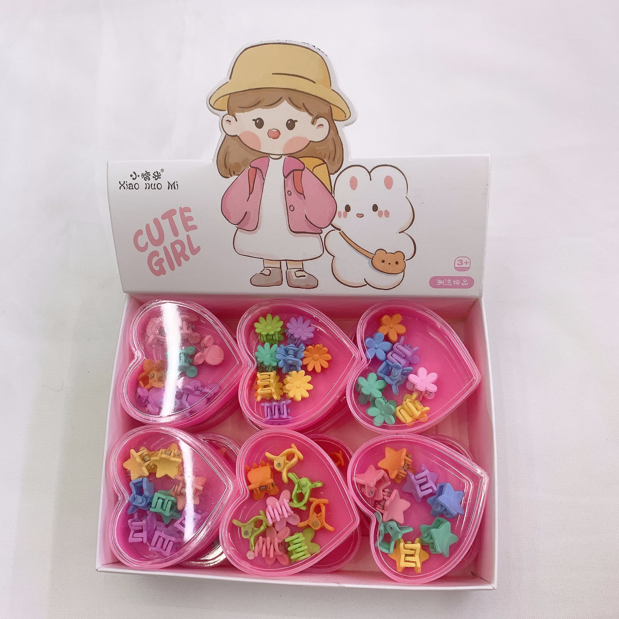 مشابك الشعر المصغرة التي تحمل شرائط الأطفال المصطنعة details Picture