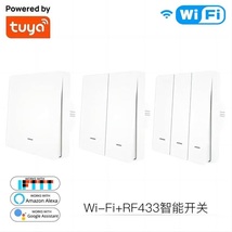 TUYA smart wall switch  WIFI wall switch 1.2.3 gang
