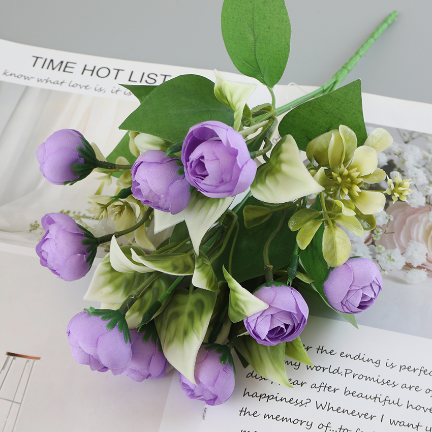 Artificial flower mini peony Item Picture