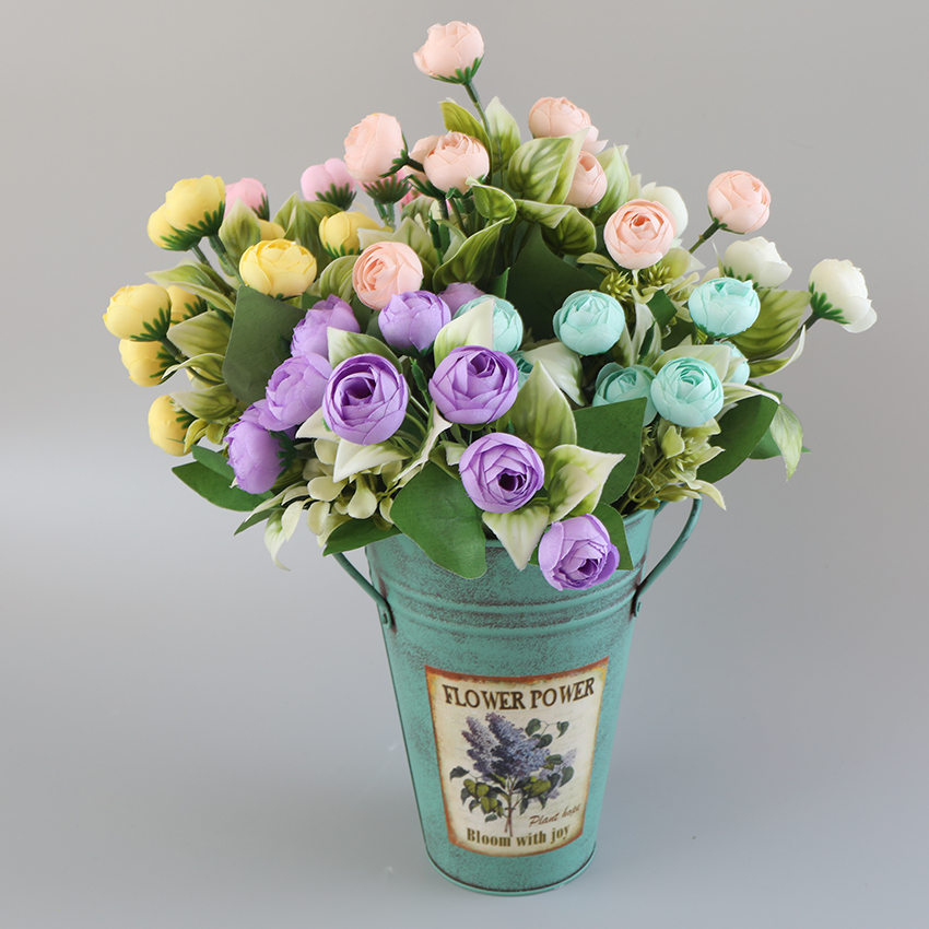 Artificial flower mini peony details Picture