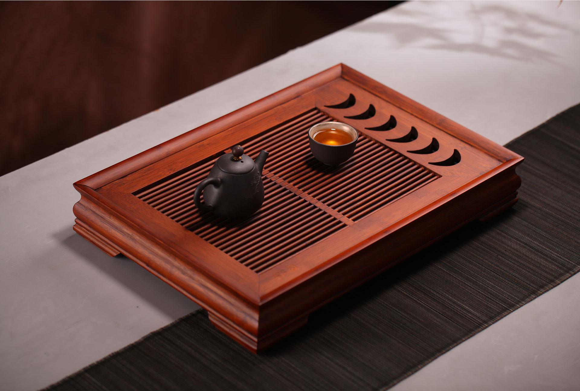 竹家具/茶盘产品图