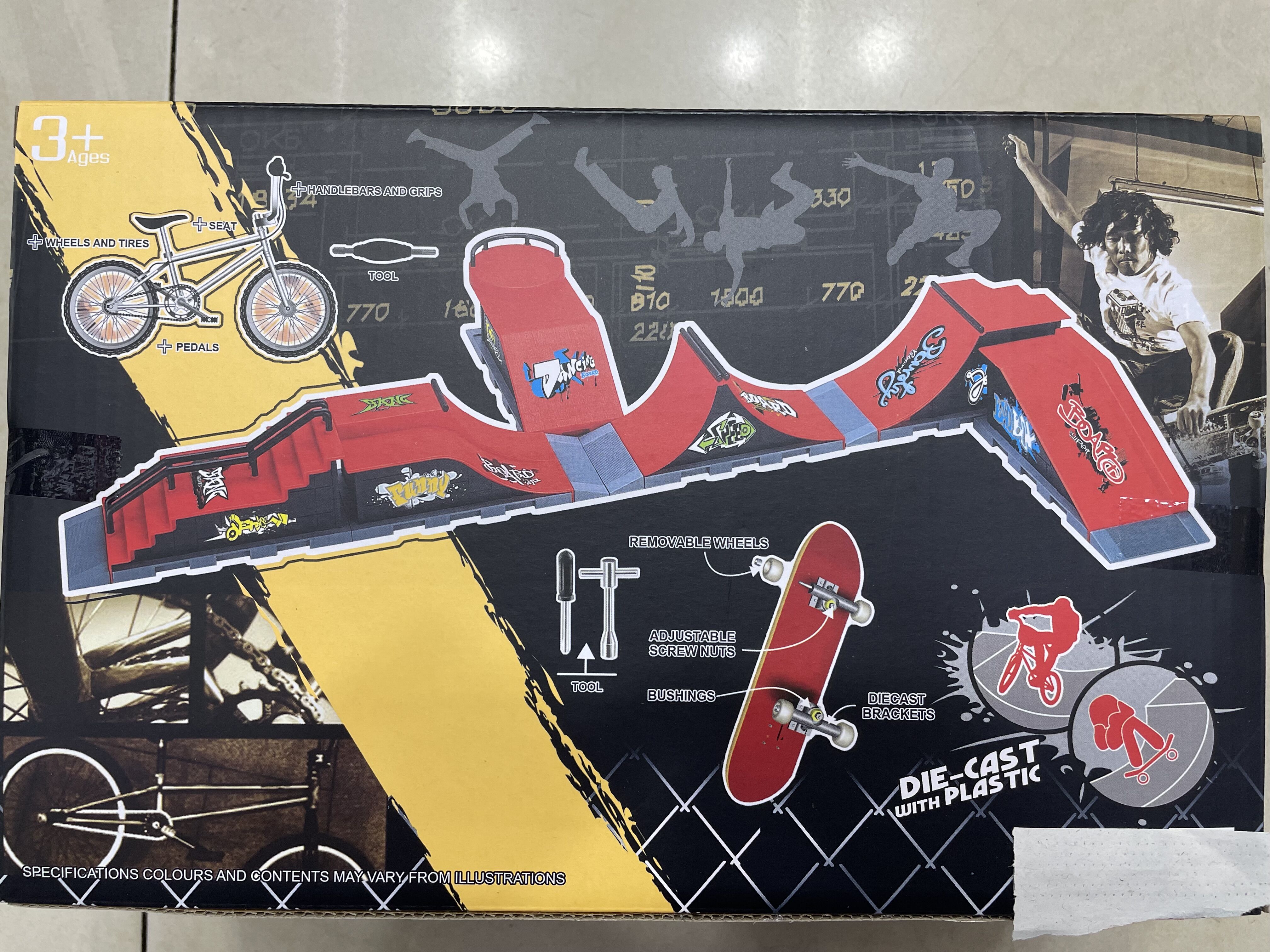 手指滑板细节图