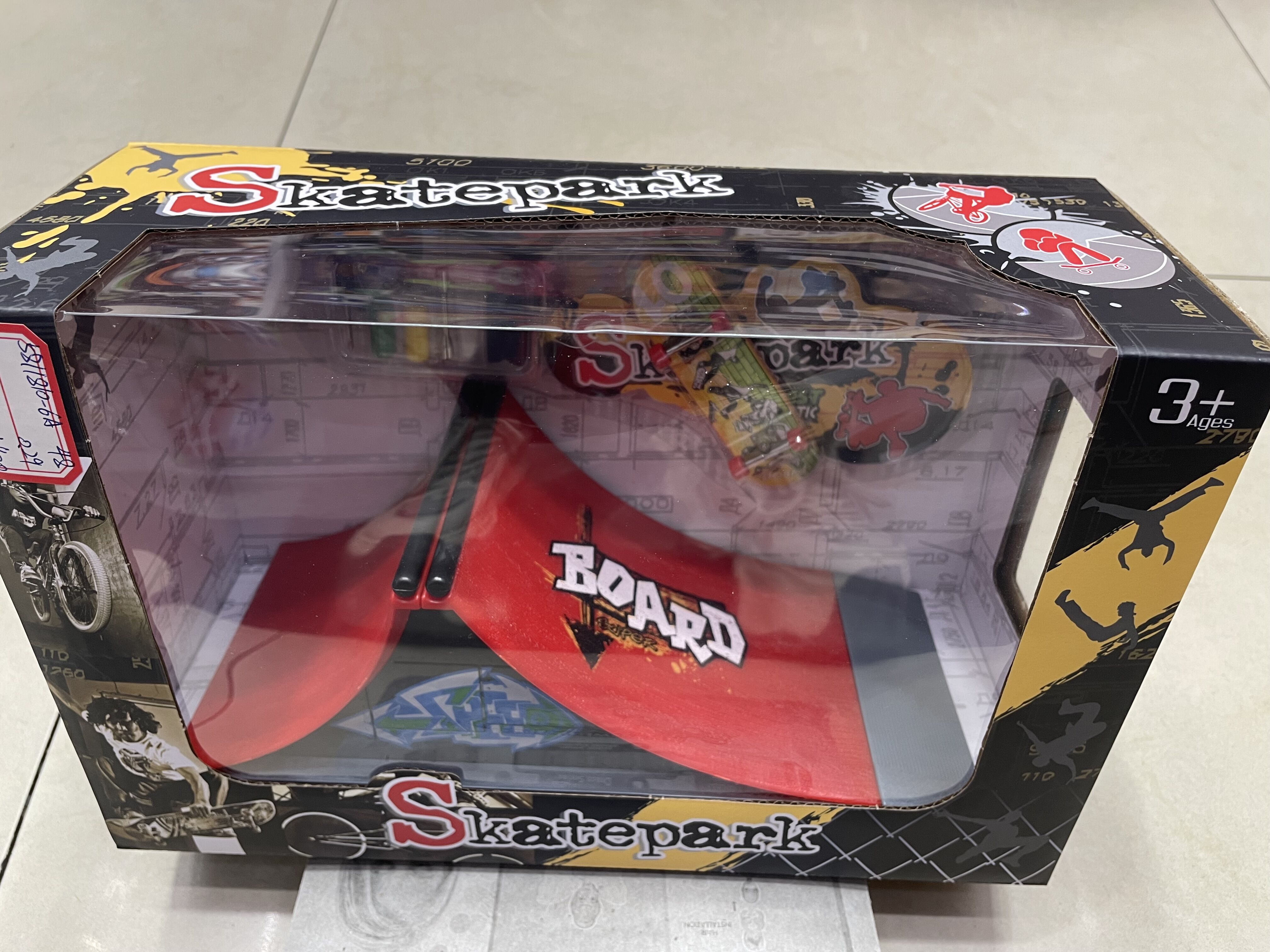 滑板手指滑板玩具道具套装