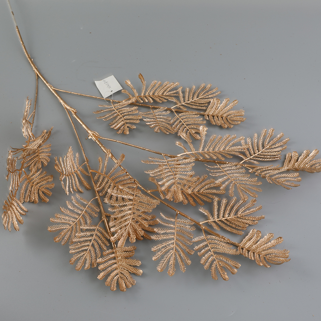 Golden artificial flowers for home decoration and wedding decoration Specification image