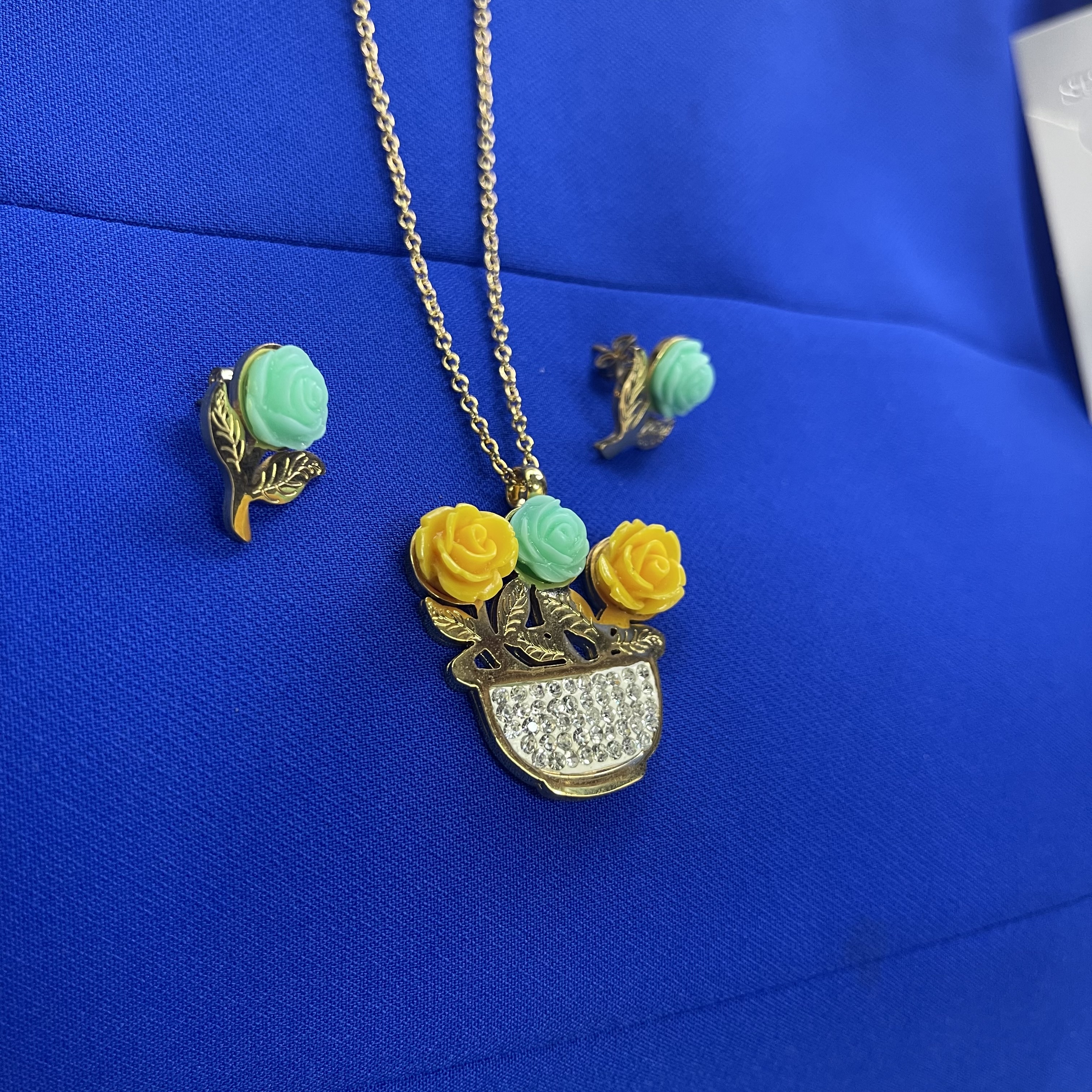 不锈钢/项链套装/饰品细节图